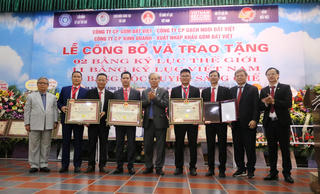 Một thương hiệu Việt lập 'cú đúp' Kỷ lục Thế giới