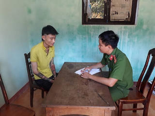 Bắt đối tượng có 2 tiền án đi trộm tài sản