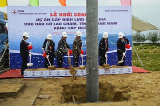Cù Lao Chàm sắp có điện lưới quốc gia