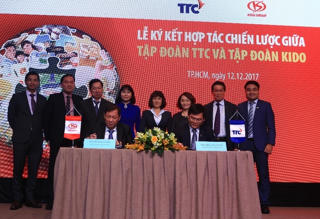 Ngành đường Tập đoàn TTC hợp tác chiến lược với Tập đoàn KIDO