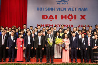 Anh Bùi Quang Huy đắc cử Chủ tịch Hội Sinh viên Việt Nam khóa X