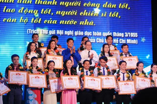 Vinh danh 179 nhà giáo trẻ tiêu biểu năm 2015