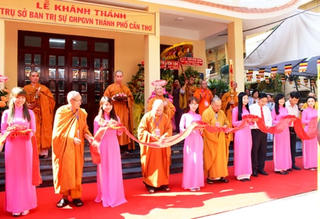 Khánh thành trụ sở Ban Trị sự Giáo hội Phật giáo Việt Nam TP Cần Thơ