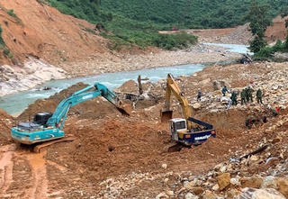 Xác định 3 vị trí tìm kiếm các nạn nhân mất tích tại thủy điện Rào Trăng 3
