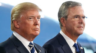 Jeb Bush và Donald Trump khẩu chiến về sự kiện 11-9