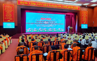 Sóc Trăng: Họp mặt trụ trì, nhân sĩ trí thức và Ban quản trị các chùa Phật giáo Nam tông Khmer