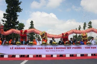Bình Dương: Đưa vào hoạt động tuyến đường 4.300 tỷ đồng