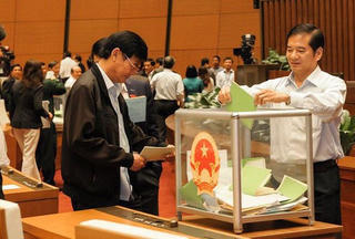 Người được lấy phiếu tín nhiệm cần tự đánh giá về việc có hay không biểu hiện suy thoái