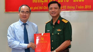 Thành ủy TP HCM bổ nhiệm Phó Bí thư Đảng ủy Quân sự