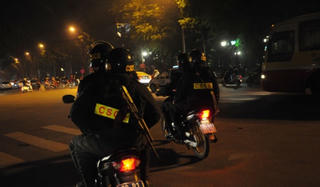 Công an Hà Nội ra quân trấn áp  tội phạm về đêm