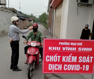 Quảng Ninh tái thiết lập các tổ công tác chống dịch thôn bản, khu phố