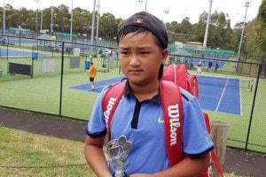 Nguyễn Trung Nam vô địch U11, U13 giải quần vợt trẻ tại Australia
