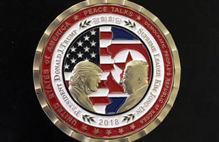 Nhà Trắng giảm giá đồng xu kỷ niệm sau khi cuộc gặp Trump - Kim bị hủy