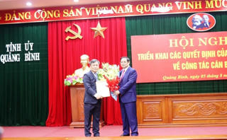Thứ trưởng tuổi 7X về làm Bí thư Tỉnh ủy Quảng Bình