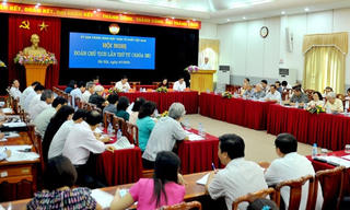 Khai mạc Hội nghị Đoàn Chủ tịch UBTWMTTQ Việt Nam lần thứ tư (khóa VIII)