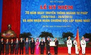 10 sự kiện nổi bật năm 2016 của Ngành Tư pháp