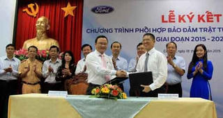 Ủy ban ATGT Quốc gia và Ford Việt Nam hợp tác tuyên truyền