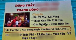 Làm rõ thông tin thầy đồng 'chuyên bắt tà ma, chữa Covid'