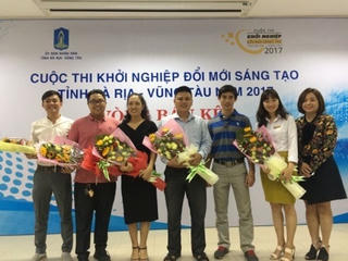 Trao giải cuộc thi Khởi nghiệp đổi mới sáng tạo