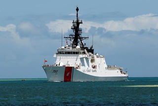 Tàu quân sự Mỹ đi qua eo biển Đài Loan