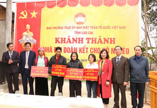 Ấm áp những ngôi nhà Đại đoàn kết