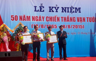 Quảng Ngãi: Kỷ niệm 50 năm Chiến thắng Vạn Tường