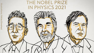 Giải Nobel Vật lý 2021 dành cho cống hiến về những ‘hệ thống phức tạp’