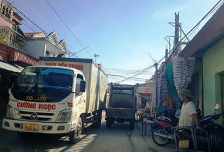 Nhếch nhác chợ cóc một xã nông thôn mới