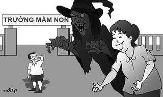 Sao nỡ bạo hành trẻ mầm non?