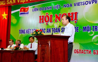 Vietsovpetro tổng kết công tác an toàn, sức khỏe và môi trường