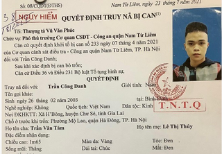Hà Nội: Truy nã toàn quốc đối tượng 10x chém người thương tích