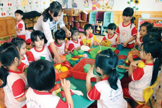 Nâng chất lượng đội ngũ giáo viên mầm non