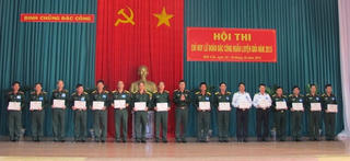 Bế mạc Hội thi Chỉ huy Lữ đoàn đặc công huấn luyện giỏi năm 2015