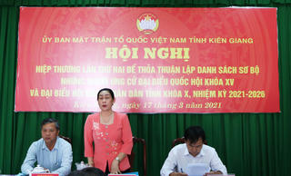 Kiên Giang: Một người tự ứng cử đại biểu HĐND tỉnh