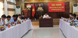 Quảng Nam: Hội nghị giao ban công tác Mặt trận 9 tháng đầu năm 2018