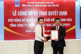 Ông Nguyễn Văn Quế được bổ nhiệm Chủ tịch Hội đồng Thành viên PVEP