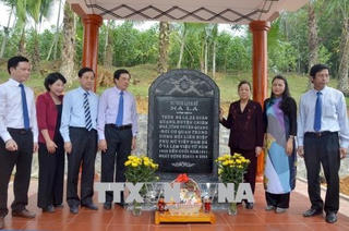 Khánh thành Nhà bia di tích lịch sử Hội Liên hiệp phụ nữ Việt Nam