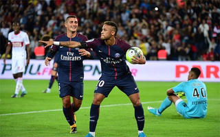Neymar lập hai cú đúp ghi bàn và kiến tạo, PSG thắng kiểu quần vợt