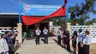 Khánh thành nhà sinh hoạt cộng đồng Hội Khmer-Việt Nam tỉnh Koh Kong