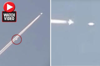 Khoảnh khắc UFO đuổi theo máy bay chở khách ở Mỹ