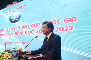 273 học sinh tham gia tranh tài Cuộc thi khoa học kỹ thuật quốc gia 2022