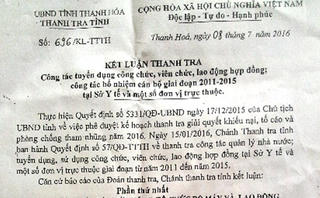 ‘Qua mặt’ Chủ tịch tỉnh, nguyên GĐ Sở Y tế tuyển hơn 3.000 lao động