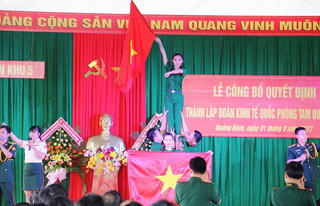 Thành lập Đoàn kinh tế Quốc phòng Tam Quang