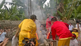 Đúc trống đồng dâng lên ATK