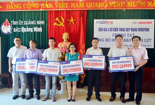 Báo Quảng Ninh: 855 triệu đồng đấu giá trực tuyến sim điện thoại