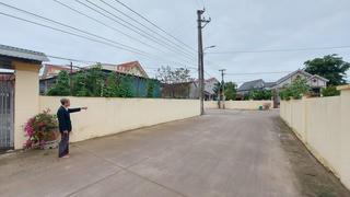 Người cựu chiến binh hiến đất làm đường