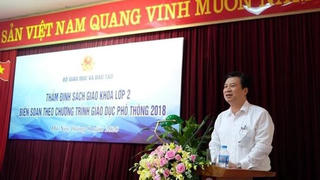 Phê duyệt SGK lớp 2 trước 30/11/2020