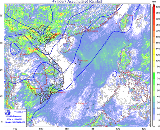 Thời tiết ngày 11/8: Hà Nội và các tỉnh Bắc Bộ tiếp tục có mưa lớn