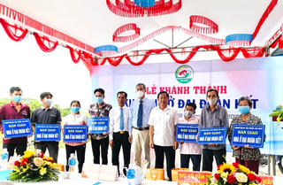 An Giang: Bàn giao 50 căn nhà Đại đoàn kết tại huyện An Phú