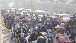 Thông xe đường vành đai 2 trên cao, sao vẫn tắc ở nút giao Ngã Tư Sở?